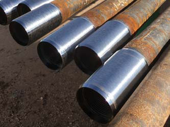 Rethreaded pipes